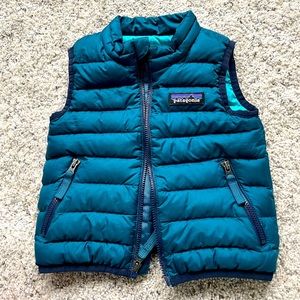 Dark teal Patagonia vest